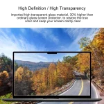 9H Explosion-proof Tempered Glass Film For MacBook Air 13.6, 1 PC, 2 PCS, 25 PCS - Image 5