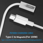 100W 5 Pin MagSafe 1 (L-shaped) to USB-C / Type-C PD Charging Cable, Cable Length: 1.8m - Image 11