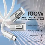100W 5 Pin MagSafe 1 (L-shaped) to USB-C / Type-C PD Charging Cable, Cable Length: 1.8m - Image 6