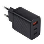 AR-892 3 in 1 QC3.0 PD20W USB + USB-C / Type-C Wall Travel Charger, EU Plug, UK Plug