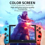 X50 5.1 inch Screen Handheld Retro Game Console 8G Memory with 6000+ Games, X50 / Black, X50 / Red+Blue - Image 2