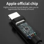 CVJ CM1 8 Pin Male to 3.5mm Female Earphone Audio Adapter - Image 4