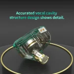 CVJ-CSE Ring Iron Hybrid Music Running Sports In-Ear Wired Headphone, With Mic, Without Mic - Image 5