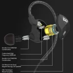 CVJ-CSN In-Ear Dual Magnetic Circuit Dynamic HIFI Wired Earphone, With Mic, Without Mic - Image 3