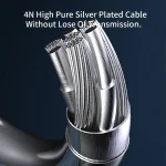 CVJ Angel Wings Hybrid Technology HiFi Music Wired Earphone, No Mic, With Mic - Image 7