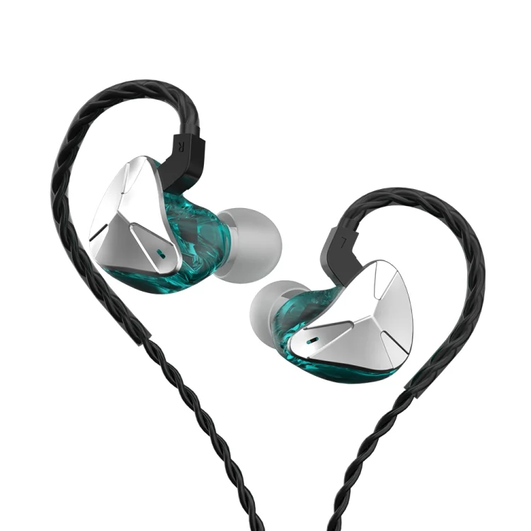 CVJ Demon Double Dynamic Coil HiFi Music Wired Earphone, No Mic, With Mic