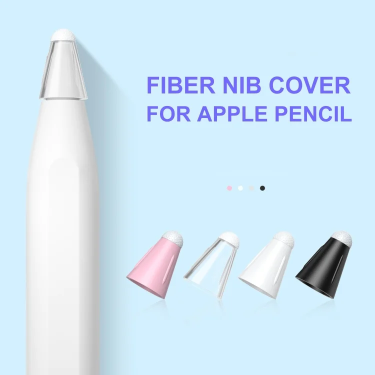 EDA003584901_B1.webp 8 PCS / Set Fiber Texture Nib Protector, For Apple Pencil - Image 2