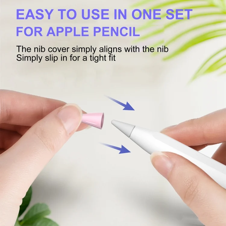 EDA003584901_B3.webp 8 PCS / Set Fiber Texture Nib Protector, For Apple Pencil - Image 4