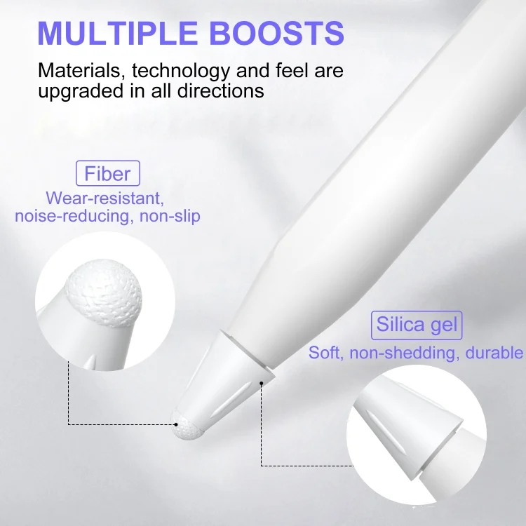 EDA003584901_B4.webp 8 PCS / Set Fiber Texture Nib Protector, For Apple Pencil - Image 5