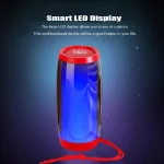 T&G TG335 1800mAh Portable Color LED Wireless Bluetooth Speaker - Image 7