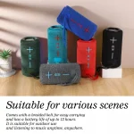 T&G TG639 10W Portable LED Light TWS Wireless Bluetooth Speaker - Image 6