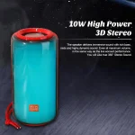 T&G TG639 10W Portable LED Light TWS Wireless Bluetooth Speaker - Image 7