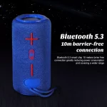 T&G TG639 10W Portable LED Light TWS Wireless Bluetooth Speaker - Image 8