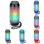 T&G TG643 Portable LED Light Waterproof Subwoofer Wireless Bluetooth Speaker - Image 2