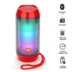 T&G TG643 Portable LED Light Waterproof Subwoofer Wireless Bluetooth Speaker - Image 3