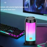 T&G TG643 Portable LED Light Waterproof Subwoofer Wireless Bluetooth Speaker - Image 6
