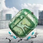 J01 Mesh Snakeskin Headphone Case, For AirPods Pro, For AirPods 3 - Image 3