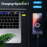 PD240W USB-C / Type-C to Type-C Fast Charging Data Cable, 1m, 2m - Image 5