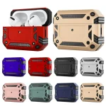 Military Armor Four-corner Shockproof Earphone Protective Cover, For AirPods Pro 2 - Image 6