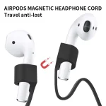 Bluetooth Headset Anti-lost Rope Magnetic Silicone Lanyard, For AirPods Pro 2 - Image 3