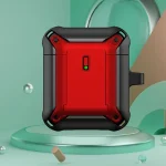 Sliding Buckle Wireless Earphone Protective Case with Hook, For AirPods 1 / 2, For AirPods Pro, For AirPods 3