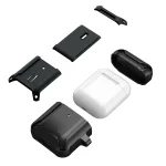 Sliding Buckle Wireless Earphone Protective Case with Hook, For AirPods 1 / 2, For AirPods Pro, For AirPods 3 - Image 3