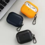PU Leather Wireless Bluetooth Earphone Protective Case, For Apple AirPods Pro 2 - Image 3