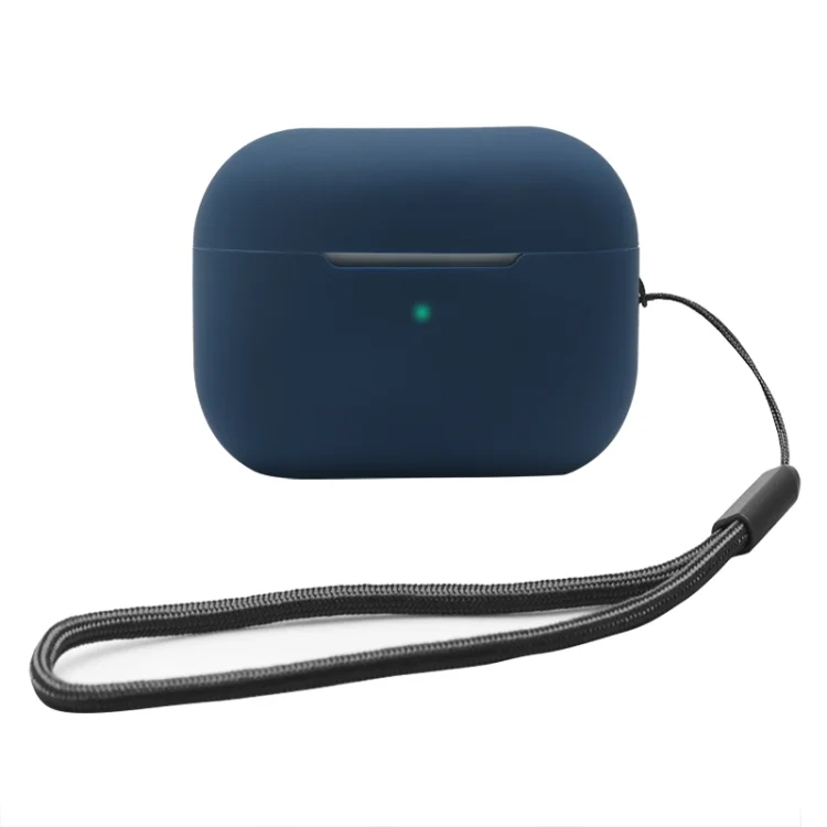 2.0mm Solid Color Silicone Protective Cover, For AirPods Pro 2