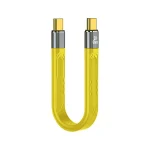 100W 10Gbps USB-C/Type-C to USB-C/Type-C FPC Flexible Data Cable, Length: 13.8cm, 10Gbps USB-C/Type-C to USB-C/Type-C