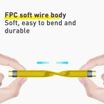 100W 10Gbps USB-C/Type-C to USB-C/Type-C FPC Flexible Data Cable, Length: 13.8cm, 10Gbps USB-C/Type-C to USB-C/Type-C - Image 4