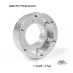 For Logitech G29 G920 G923 70mm Gaming Steering Wheel Adapter, For Logitech G29 (Black), For Logitech G29 (Silver) - Image 4