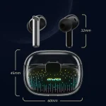 awei T52 Pro True Wireles Gaming Bluetooth Earbuds(Starry Pattern) - Image 2