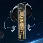 awei T52 Pro True Wireles Gaming Bluetooth Earbuds(Starry Pattern) - Image 5