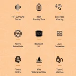 awei T58 Wireless Gaming Bluetooth Earbuds - Image 5