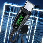 awei CL-123T 1m USB to USB-C / Type-C Digital Display Data Fast Charging Cable - Image 3