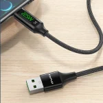 awei CL-123T 1m USB to USB-C / Type-C Digital Display Data Fast Charging Cable - Image 4