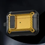 Bumblebee Carbon Fiber Earphone Protective Case, For AirPods Pro 2