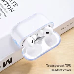 For AirPods Pro 2 Earphone Transparent TPU Protective Case - Image 3