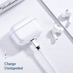 For AirPods Pro 2 Earphone Transparent TPU Protective Case - Image 4