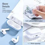 For AirPods Pro 2 Earphone Transparent TPU Protective Case - Image 8