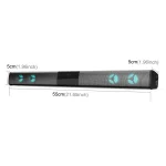 BS-28E RGB Colorful Atmosphere Light Bluetooth Speaker - Image 3