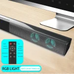BS-28E RGB Colorful Atmosphere Light Bluetooth Speaker - Image 7