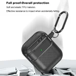 Carbon Fiber Texture Anti-fall Earphone Protective Case, For AirPods 1 / 2, For AirPods 3, For AirPods Pro 2, For AirPods Pro - Image 2