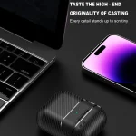 Carbon Fiber Texture Anti-fall Earphone Protective Case, For AirPods 1 / 2, For AirPods 3, For AirPods Pro 2, For AirPods Pro - Image 4