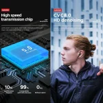 Lenovo LP3 Pro TWS Wireless Bluetooth 5.0 LED Power Display Sport Noise Reduction Earphone - Image 5