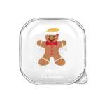 Christmas Transparent TPU Earphone Case, For Samsung Galaxy Buds Live
