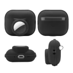 2 in 1 Shockproof Full Coverage Silicone Protective Case, For AirPods Pro 2 / AirTag - Image 3