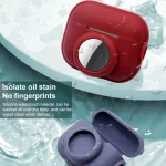 2 in 1 Shockproof Full Coverage Silicone Protective Case, For AirPods Pro 2 / AirTag - Image 7