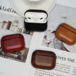 Wireless Earphone Leather Shockproof Protective Case with Lanyard, For AirPods Pro 2 - Image 4