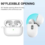 Thickened One-piece Shockproof Earphone Case, For AirPods Pro 2 - Image 3